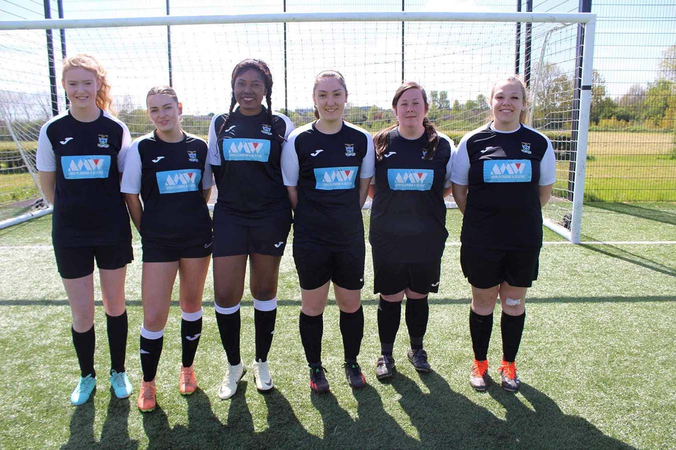 AMW have sponsored Stokelane Ladies 1st team